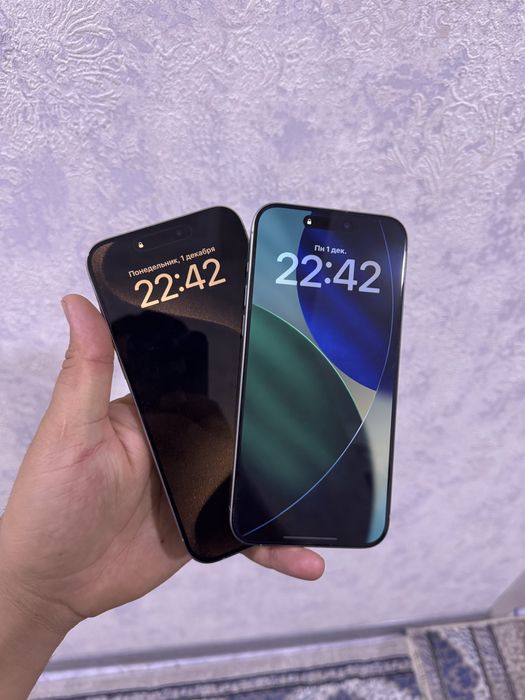 IPhone 15 Pro Max 256GB  Srochno Ideal 87/88%  2 ta Titan