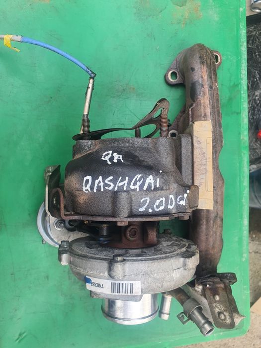 Turbina/turbosuflanta nissan qashqai motor 2.0 dci,150 cp,m9r