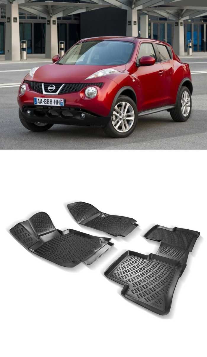 Гумени стелки RizLine съвместими с Nissan Juke 10-19