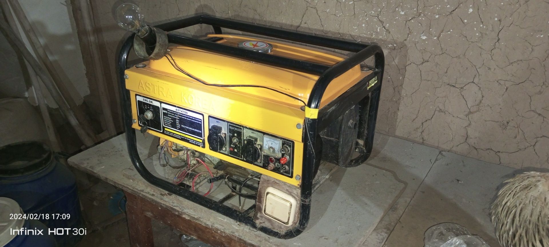 Dvijok generator 3.5kw kelishamiz