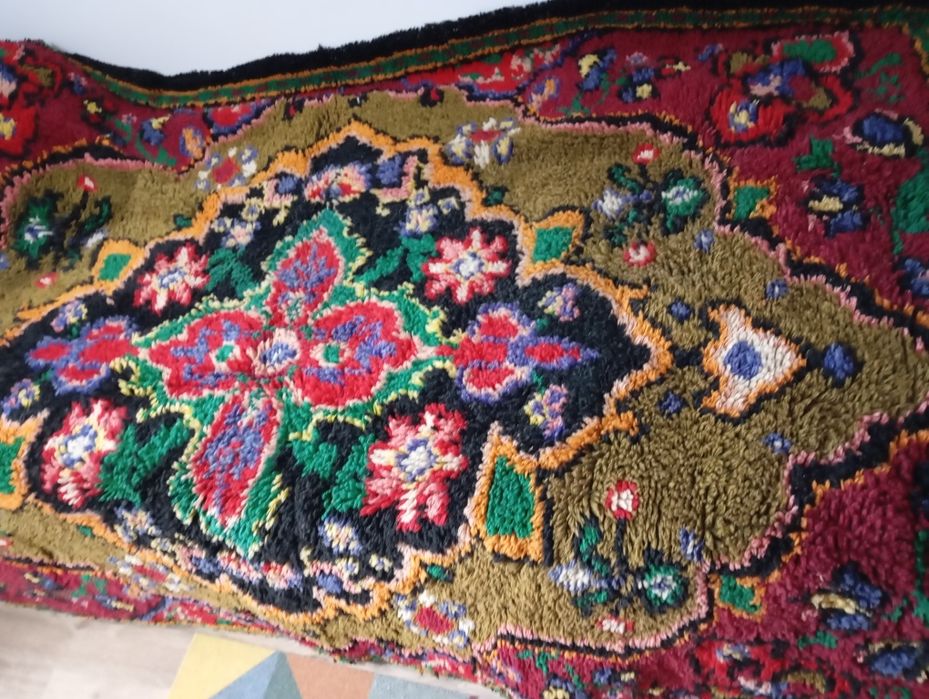 Халище многоцветно 200/150 см ръчно тъкано