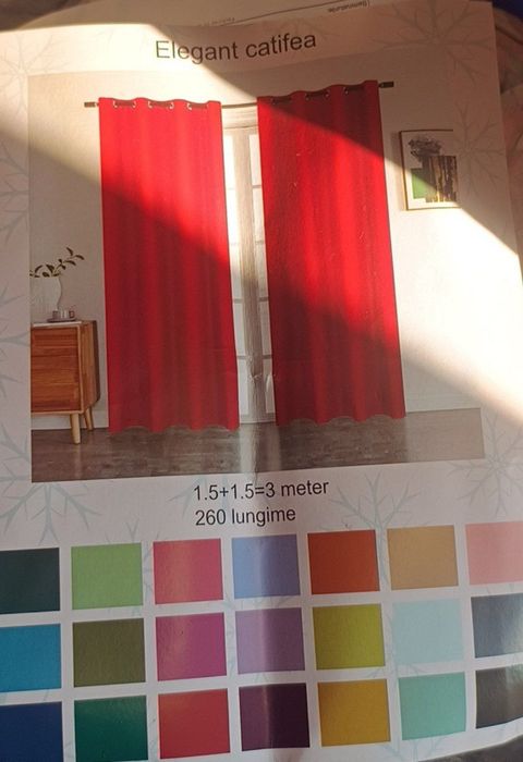 Set catifea culori disponibile