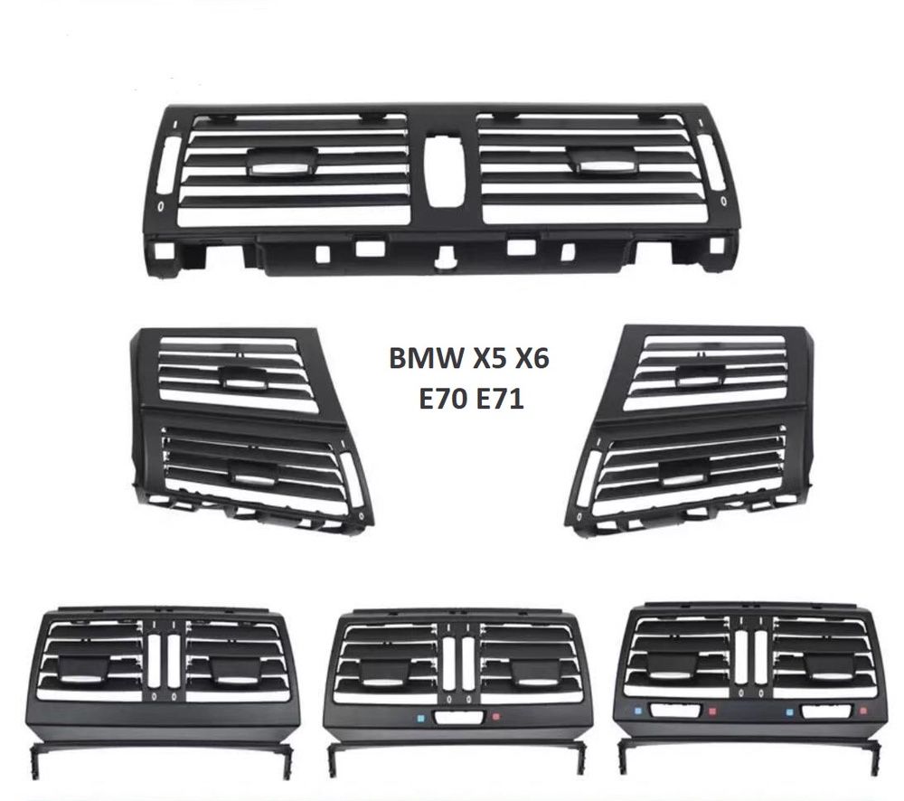 E70 Въздуховод климатик климатроник решетка духалка БМВ е70 BMW X5 X6