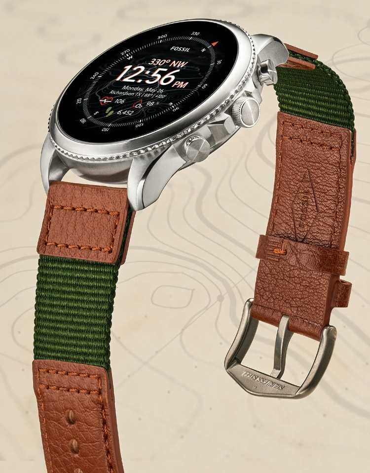 Смартчасовник Fossil Gen 6 Smartwatch Venture Edition 2г. Гаранция!