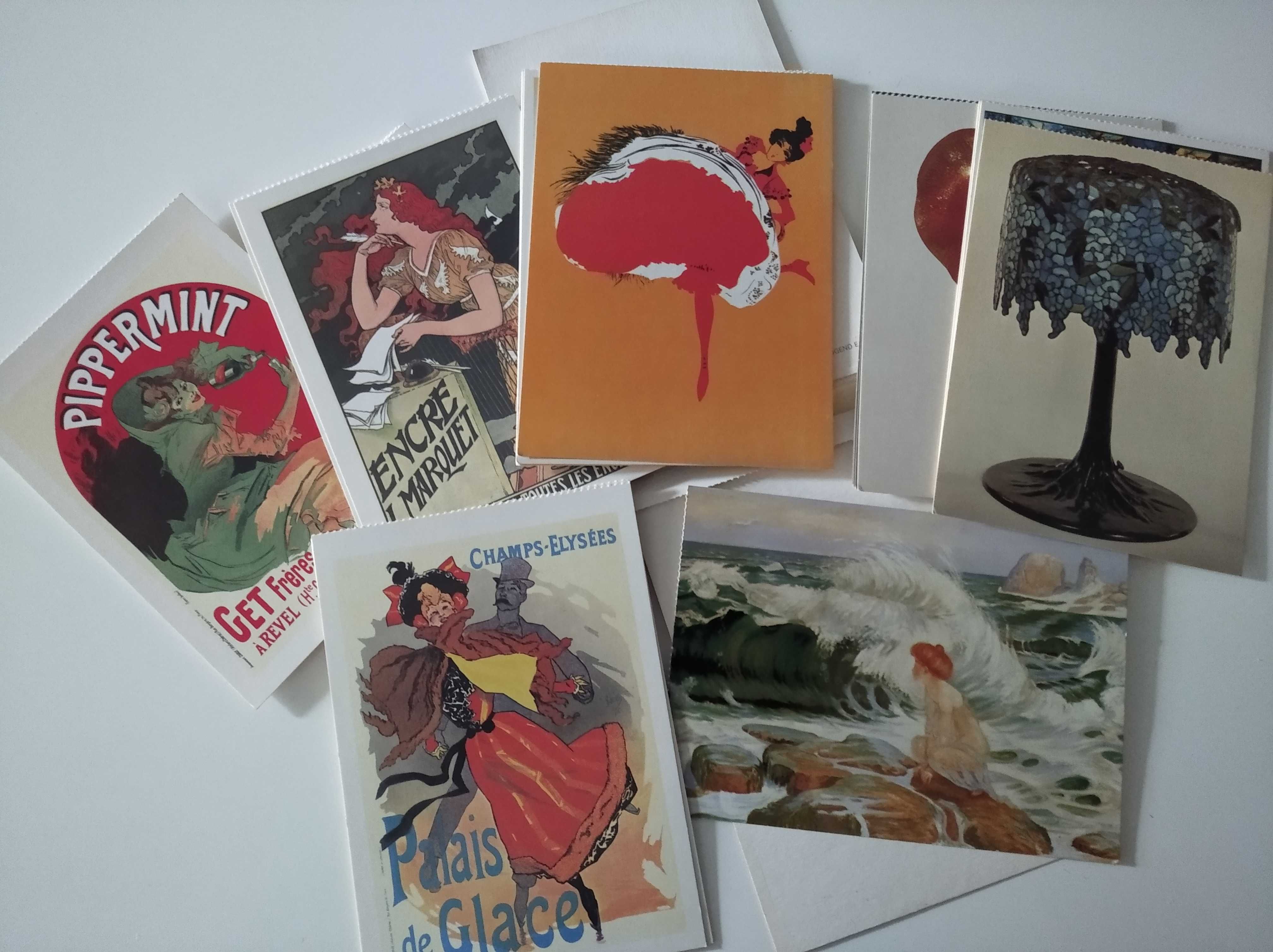 Art Nouveau - Book of 30 Postcards
