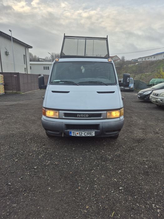 Iveco daily basculabil trilateral cabina dubla