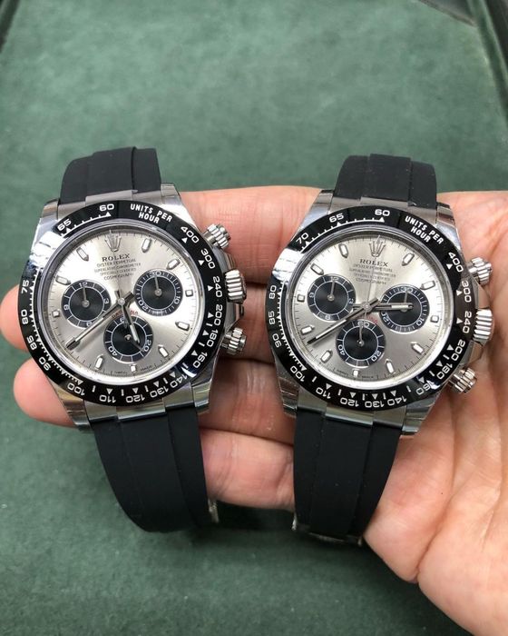 Rolex Daytona Gray Dial Rubber Steel