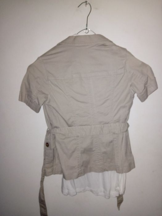 Sacou dama H&M si cămașă Esprit