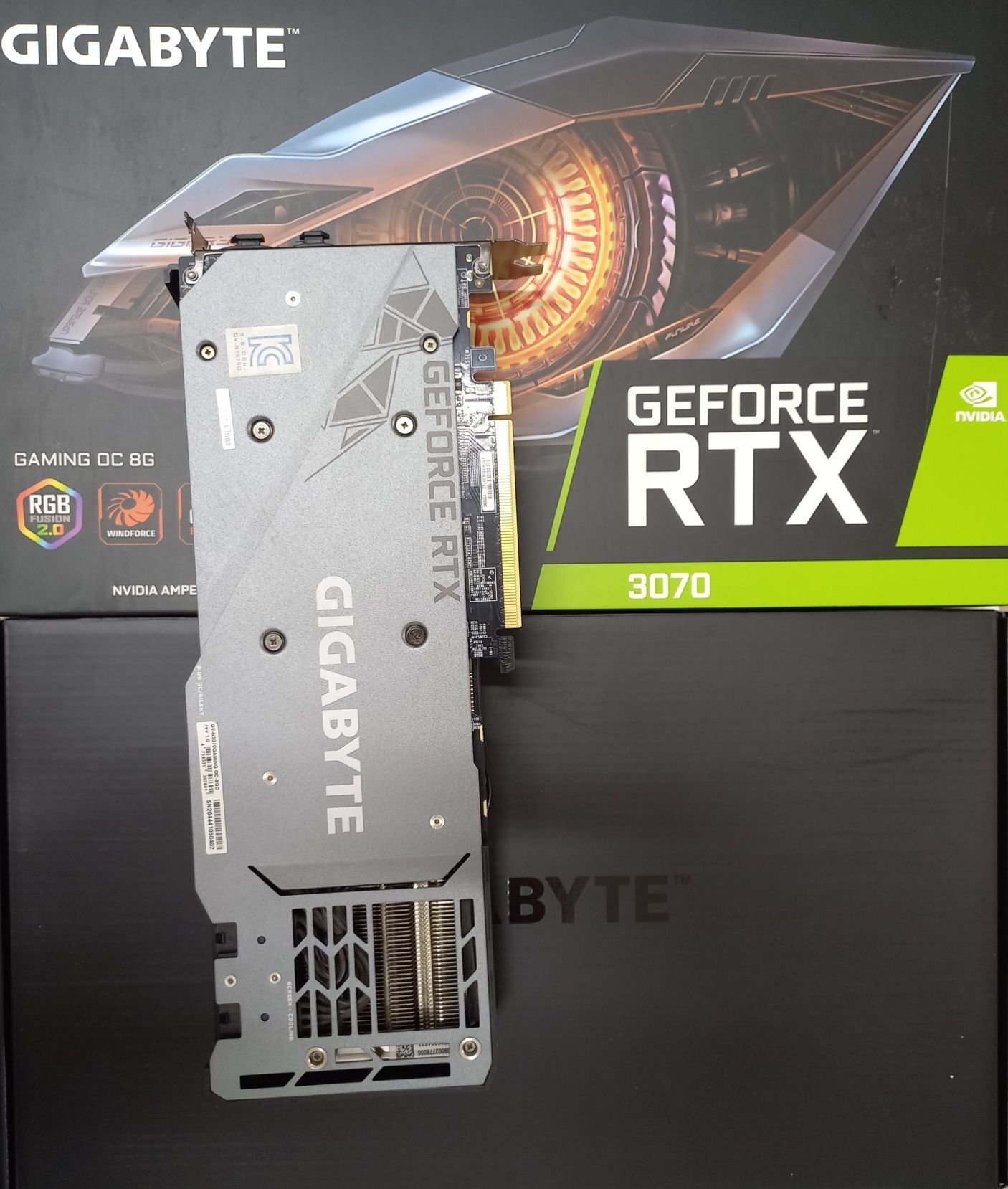 Продам Видеокарту RTX3070 Gigabyte Gaming OC