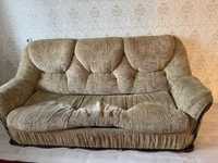 старый диван раскладной