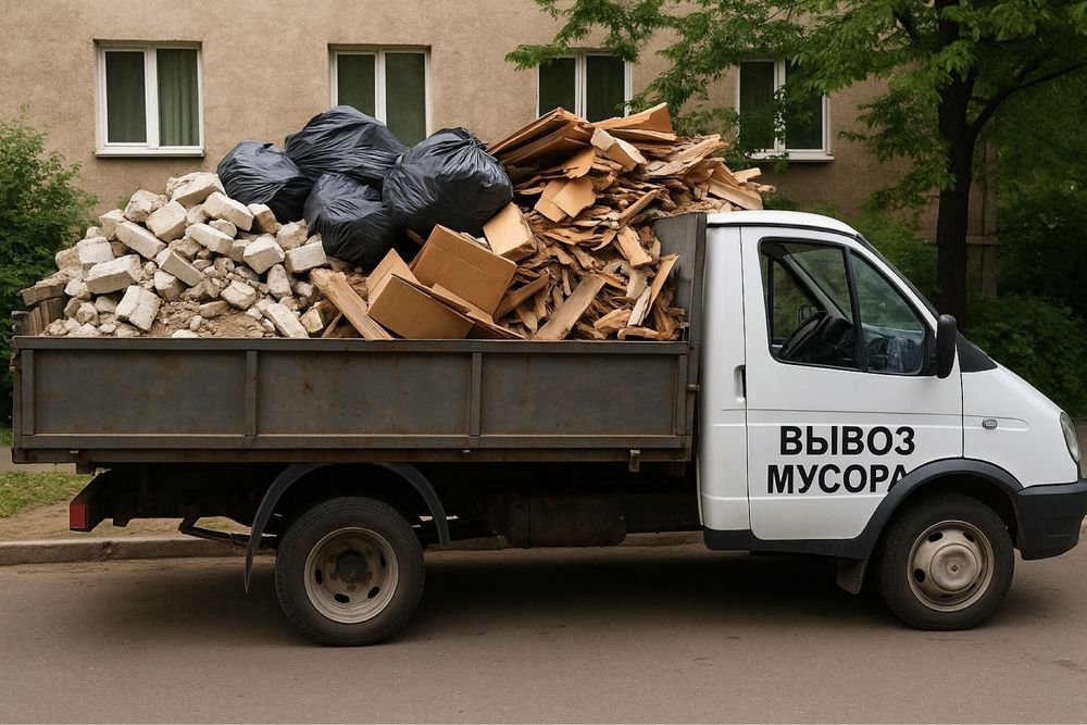 Вывоз мусор Газель.услуги Шымкент