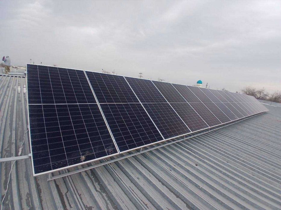 Quyosh panellari o'rnatish установка cолнечных панелей cолнечные панел