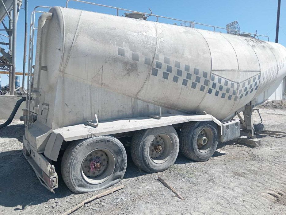 Цементовоз бочка 40тонналик  Туркияда ишлаб чикарилган завод