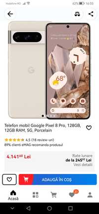 Google pixel 8 pro, sigilat