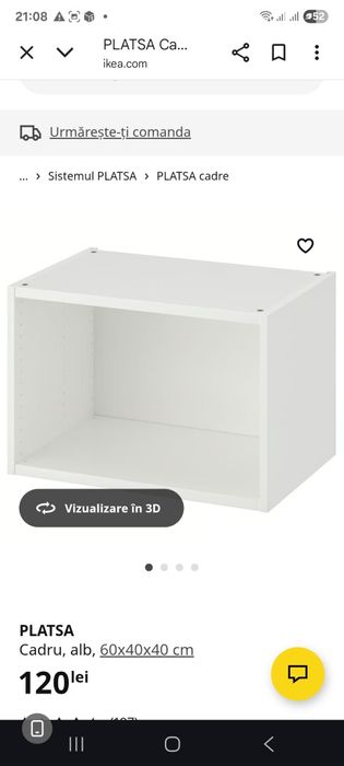 Vand 2 noptiere ikea noi - PLATSA