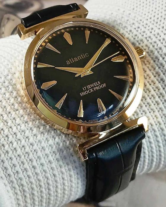 Ceas Atlantic mecanic manual nou