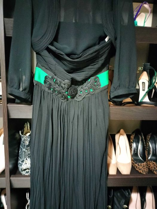 Rochie Nissa + bolero din mătase