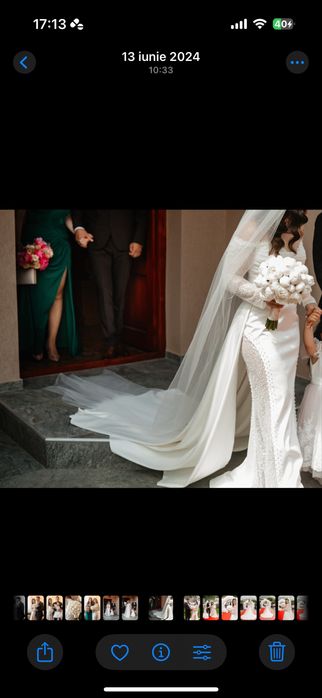 Vând rochie de mireasă