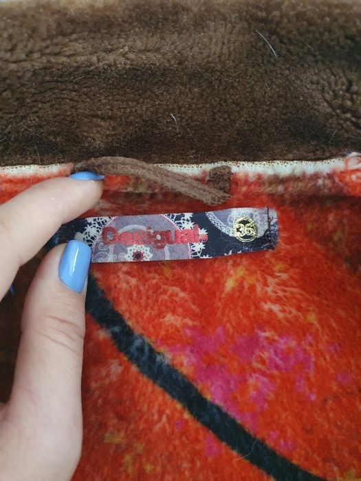 Haina (geaca) din piele, blanita de toamna/ iarna