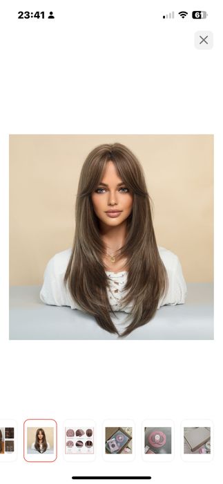 Натуральный парик