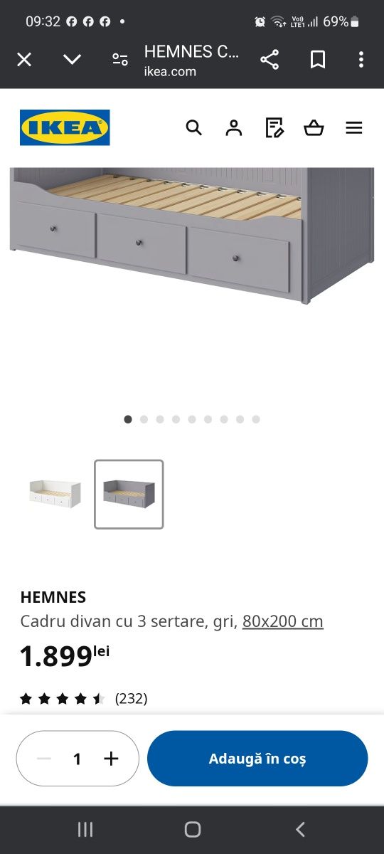 Divan Ikea paturi