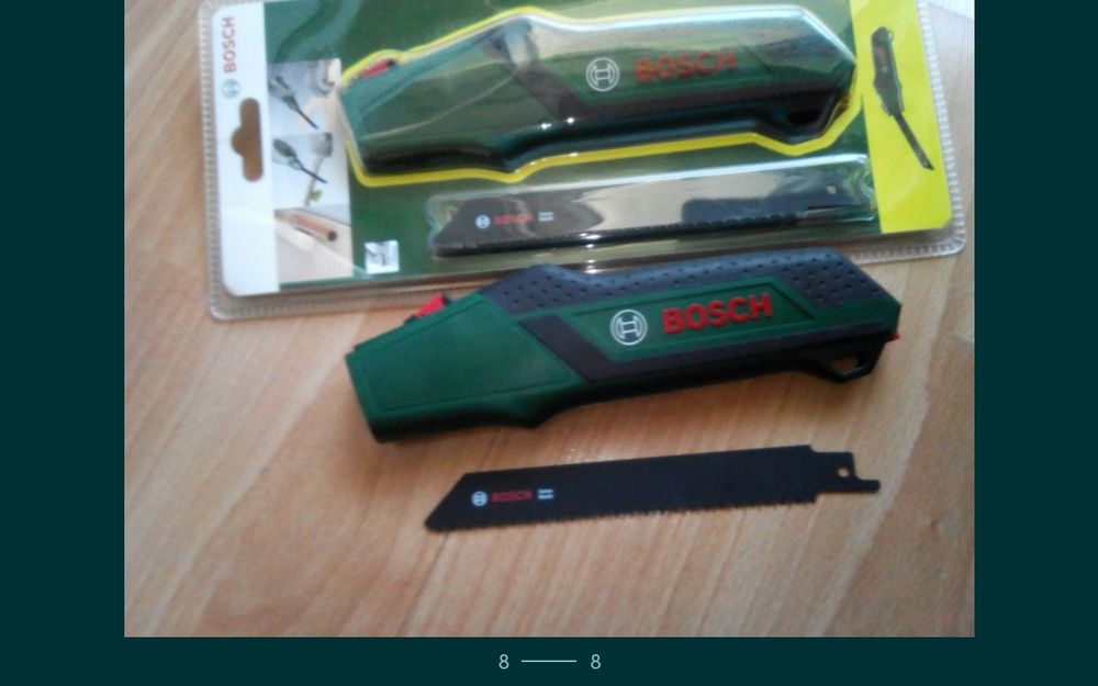 Fierastrau electric tip sabie  si manual boosch.