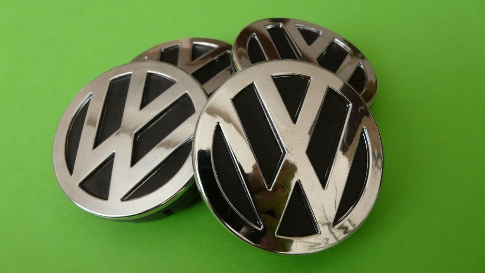 Капачки за джанти метални VW SKODA SEAT 60/55мм 4бр. Сеат Шкода