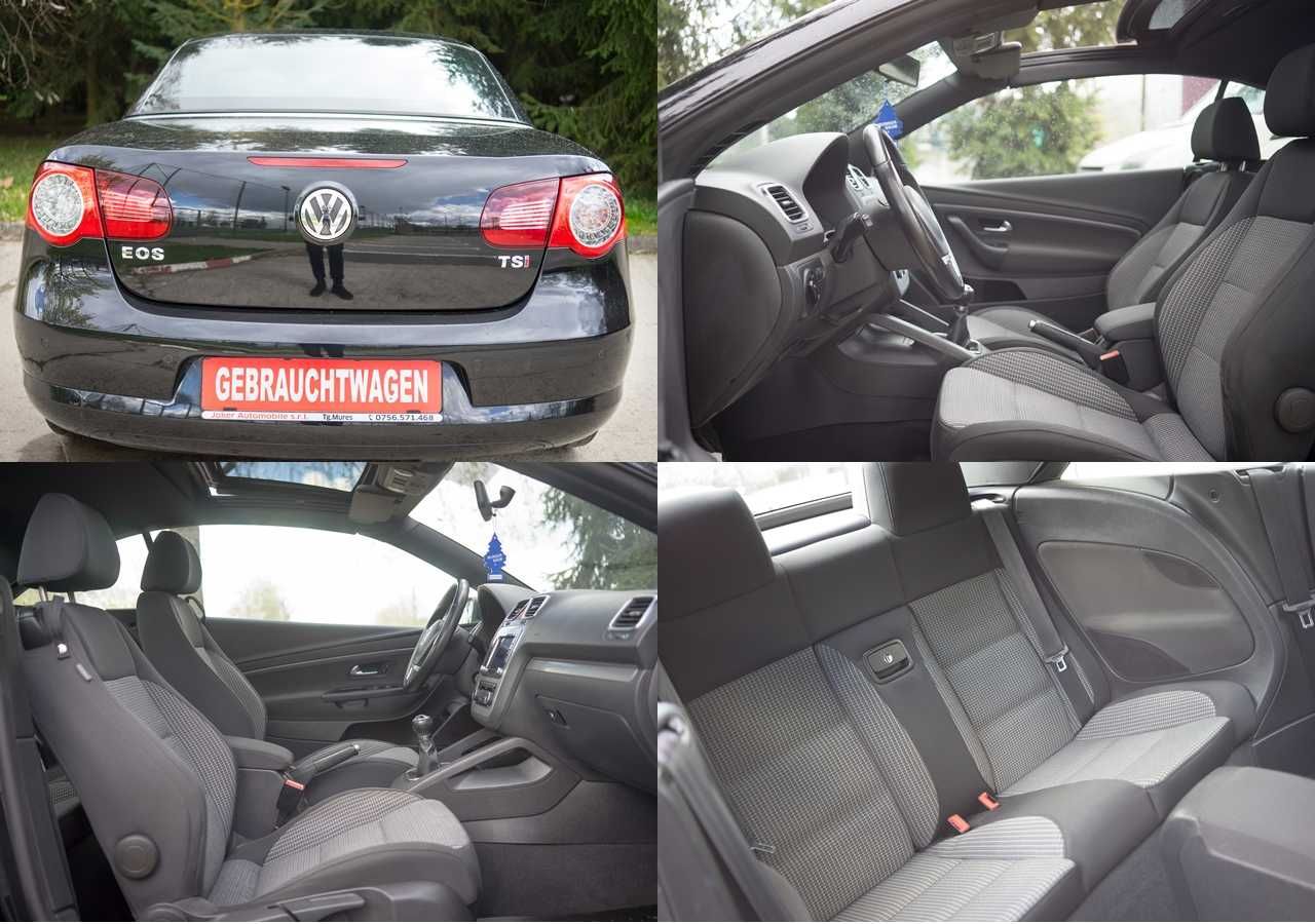 Garantie 1-An. VW Eos Cabrio Face-Lift Fara Daune cu KmReali