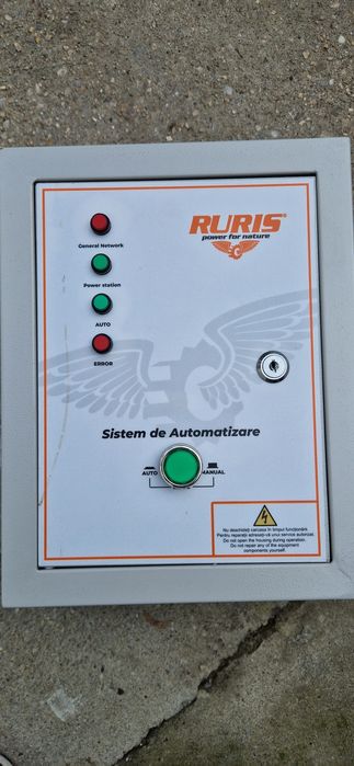 Panou control generator