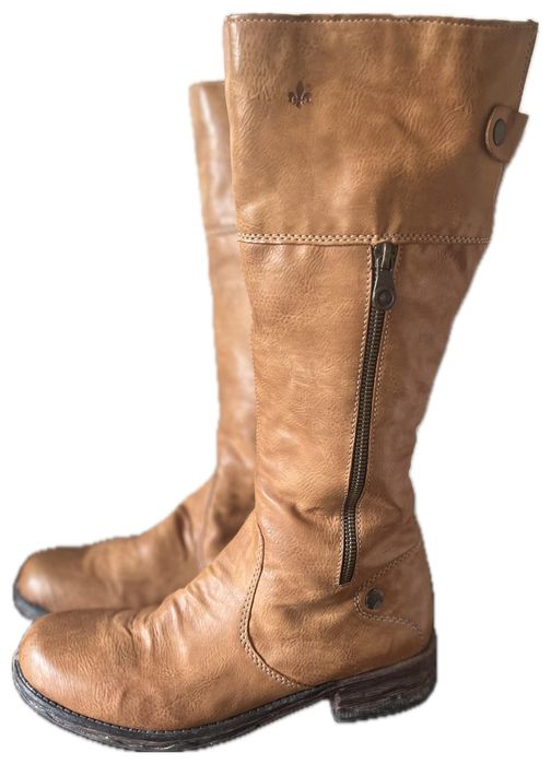 Cizme dama Rieker din piele