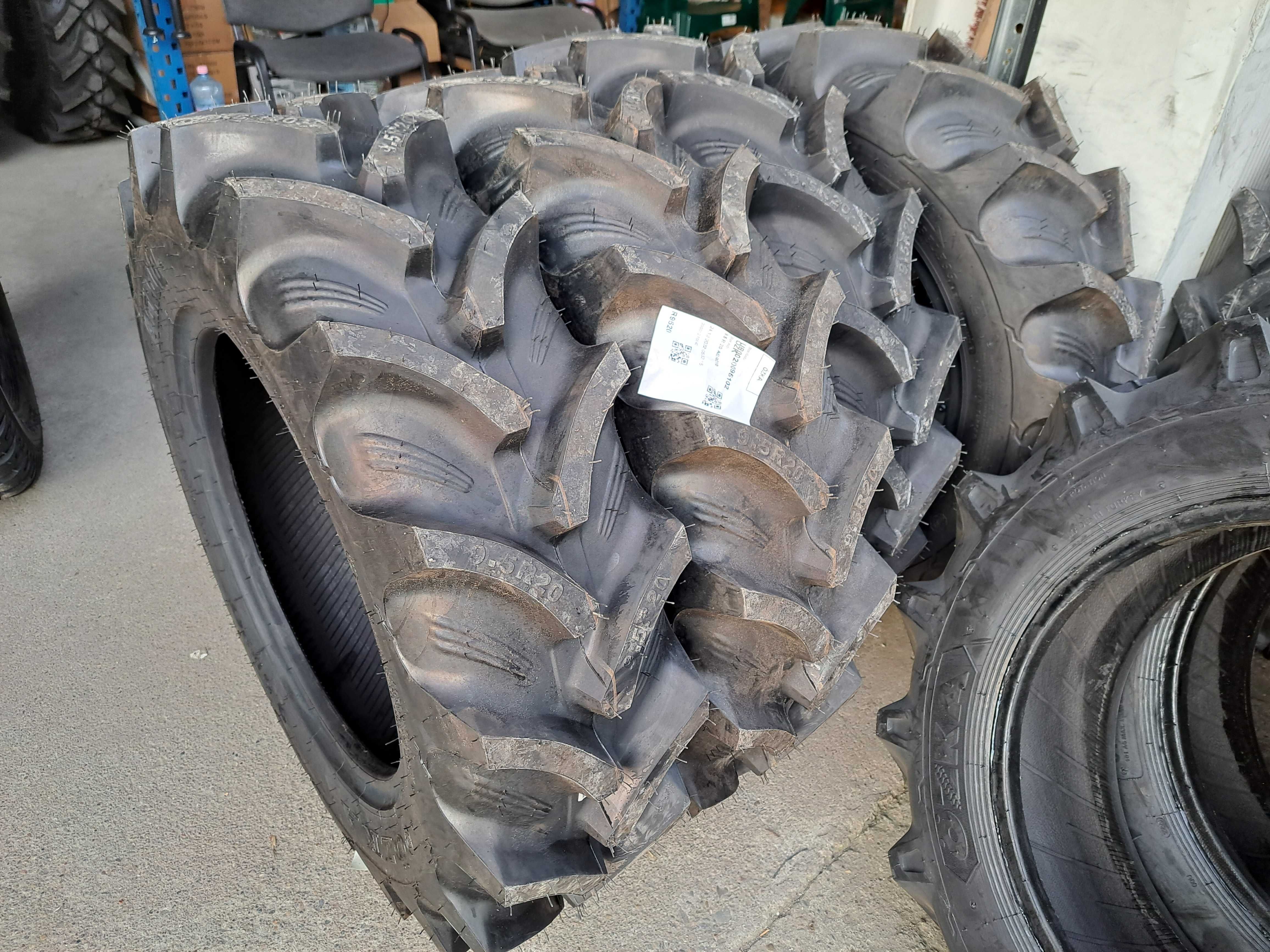 Cauciucuri noi 9.5R20 OZKA anvelope radiale TRACTOR