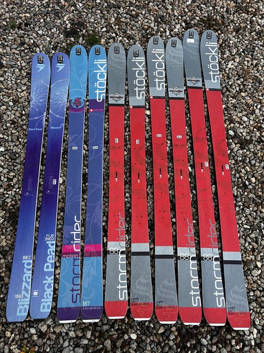 Schiuri freeride tura Stokli Storm Rider Motion Blizzard