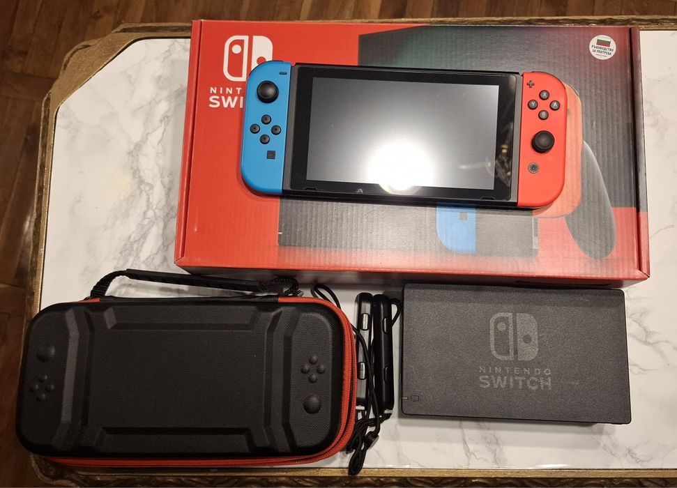 Nintendo Switch + 128GB SD карта