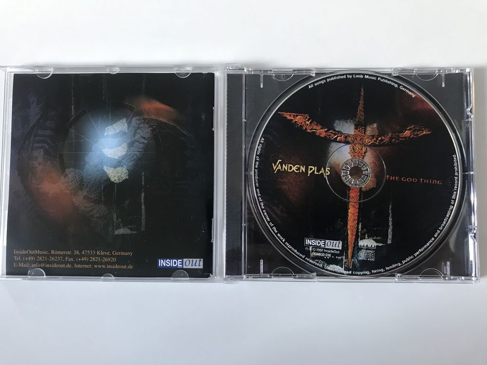 Vand cd original Vanden Plas - The God Thing - 1997
