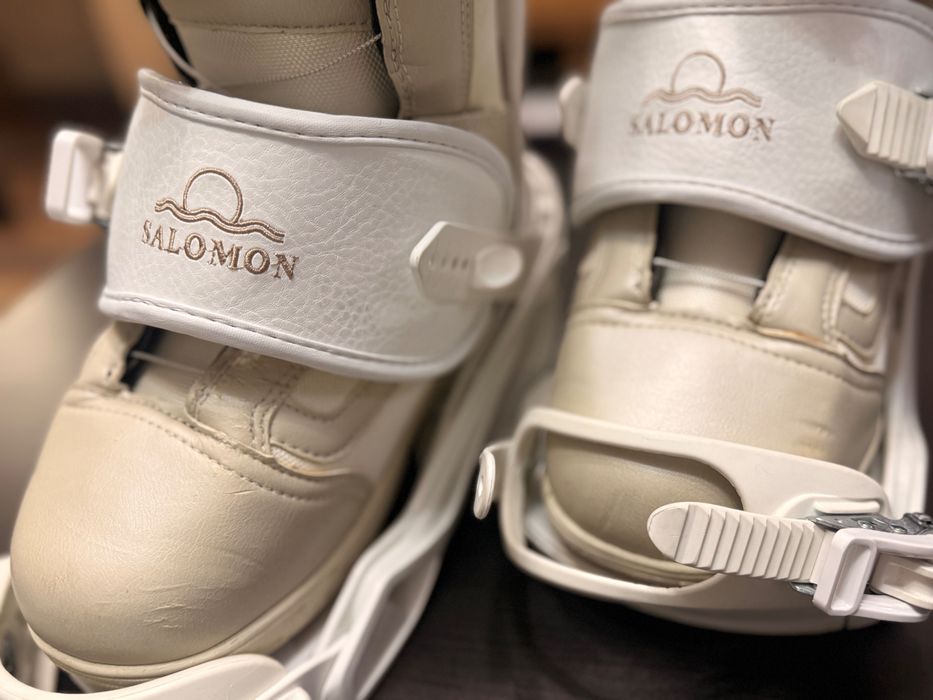 Сноуборд ботуши Vans + Bindings Salomon