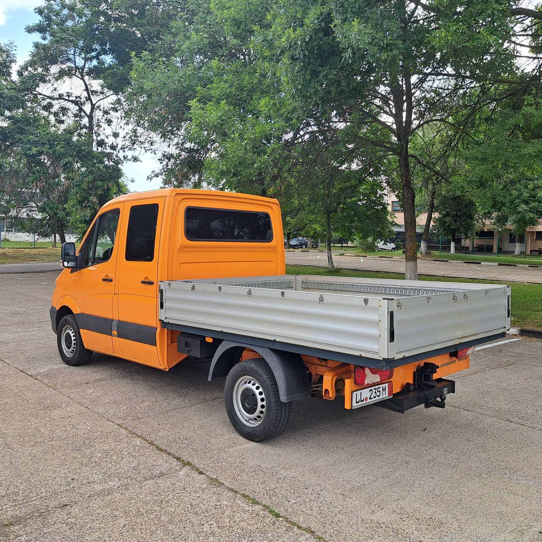 Mercedes Sprinter Doka An 04/2016 euro 5 lada 2,8m. 313/7 locuri