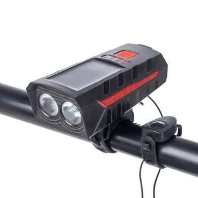 Велосипедный фонар с сигналом аккумуляторный аксессуар для велосипеда