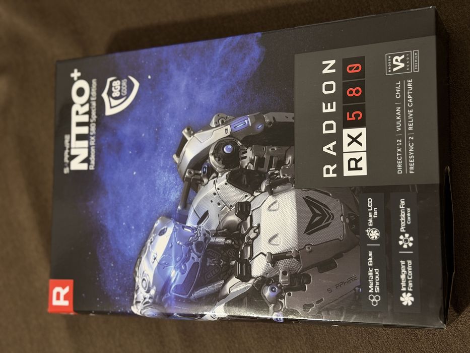 Placa video Sapphire NITRO+ Radeon RX 580 , 8 GB