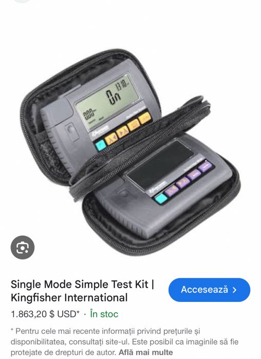 Aparate masurat fibra optica kingfisher