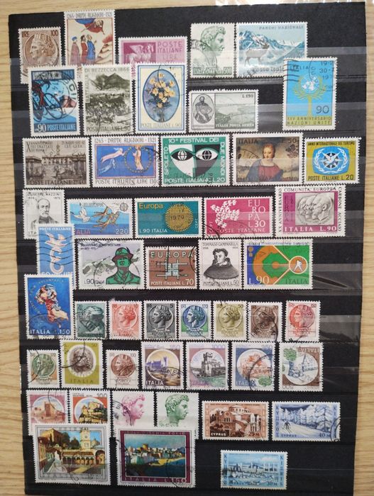 Пощенски марки 463 броя