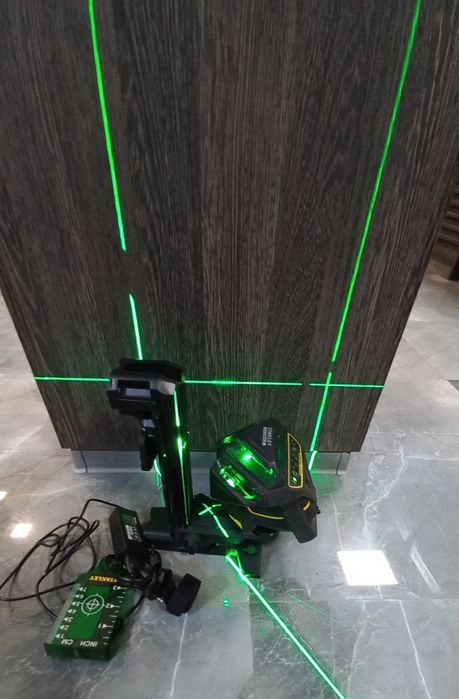 Автоматичен лазерен нивелир STANLEY X3-360 GREEN - Зелен лъч
