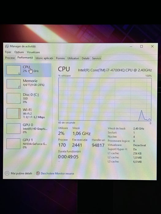 Laptop gaming touch 17,3 inch| 16gb ram| ssd 500gb | gtx850M 4gb