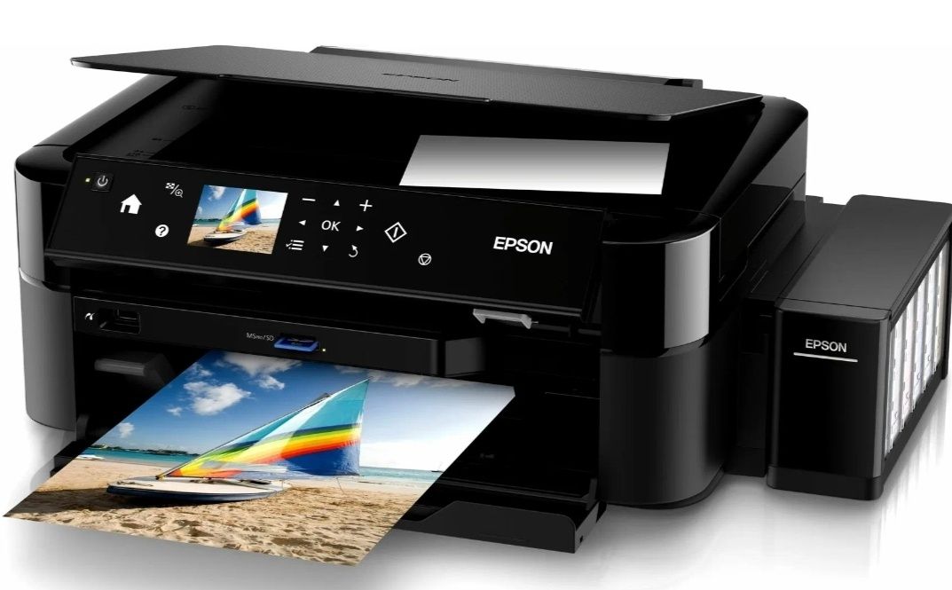 МФУ струйный Epson L850 black (A4, 6цв, принтер/сканер/копи