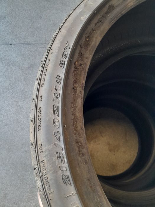 Гуми спорт пакет 215 40 18 и 245 35 18