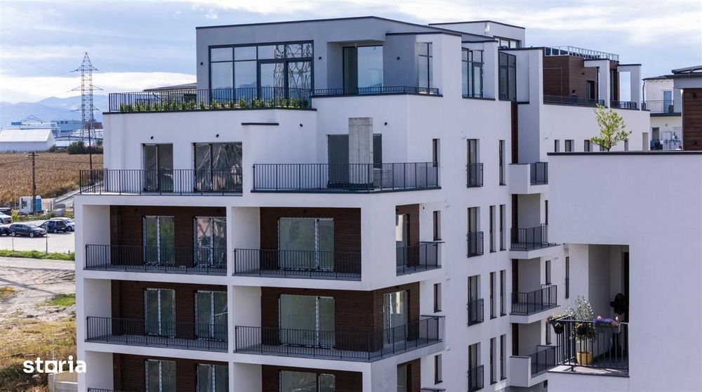 Penthouse de vanzare in Sibiu - 4 camere, 2 terase, 106.9 mp utili