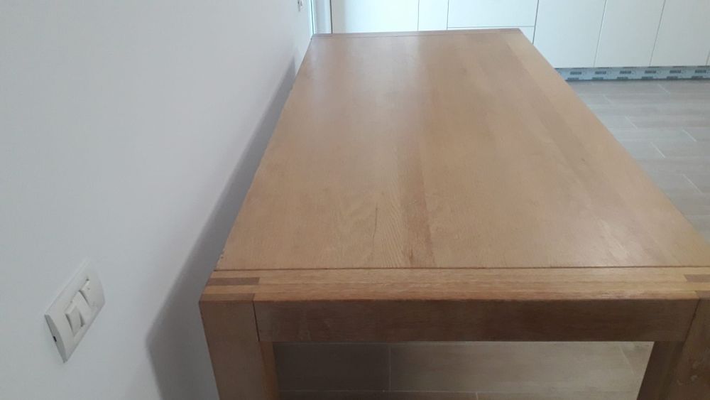 Vand masa din lemn masiv stejar dimensiune 180x88 cm