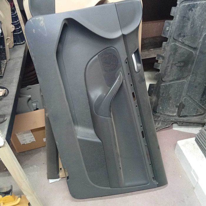 Fete de usi piele golf 5 fata spate coupe piele neagra si crem