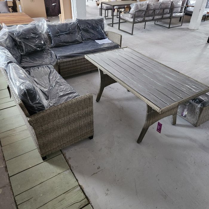 LICHIDARE STOC Set grădină rattan "ambia"