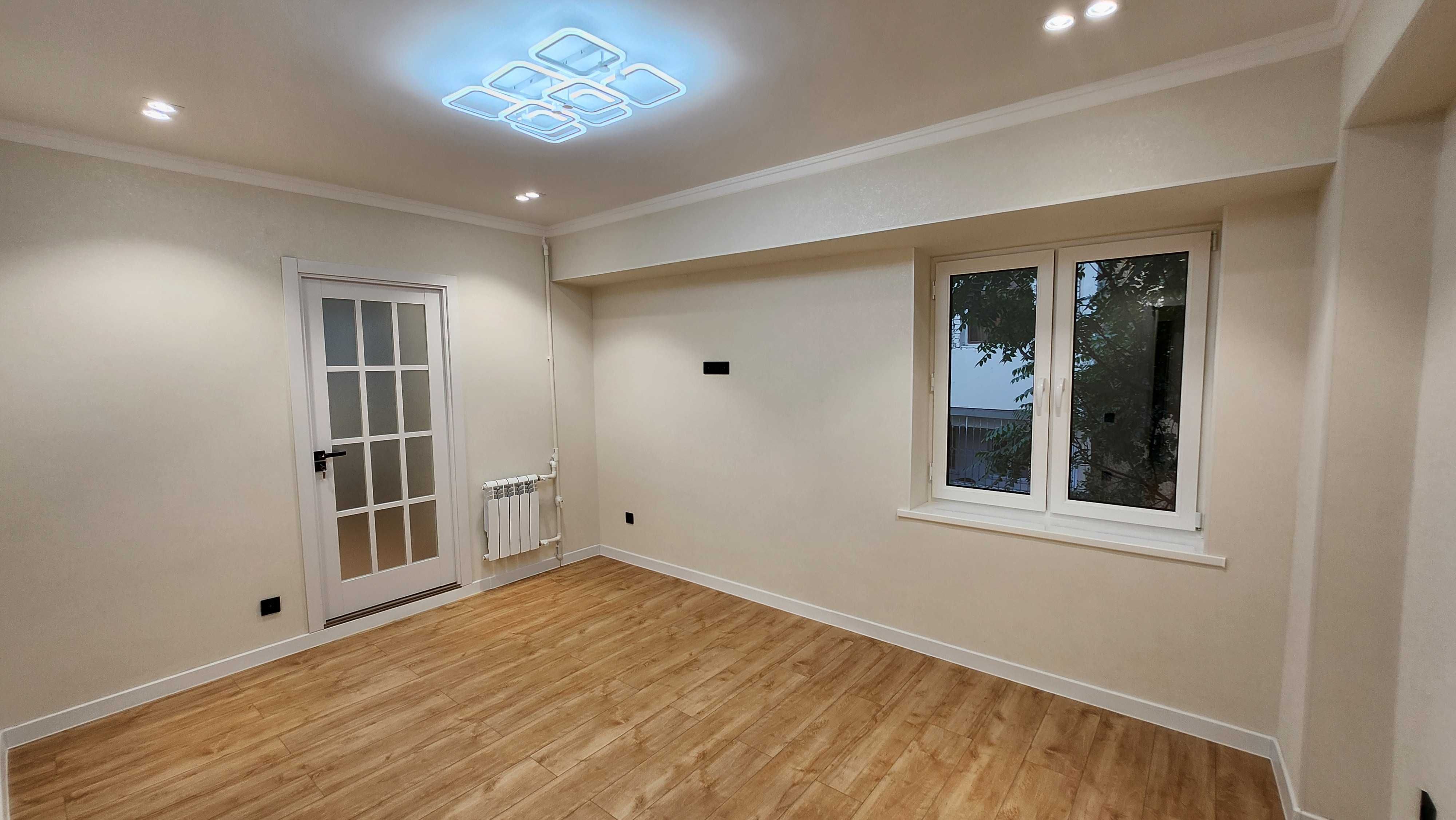 Cвою! 2×3/3/4, евро ремонт, Ц-4, 52 м², 3 мин до метро и Алай базара