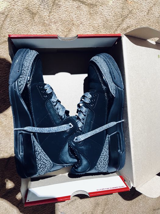 Vand jordan 3 black cat noi primiti purtati odata